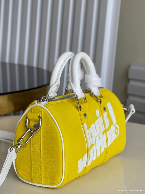 Official oldcobbler LOUIS VUITTON XS KEEPALL 0810